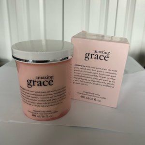 Philosophy Amazing Grace Whipped Body Creme Supersize 480 ml. New In Box